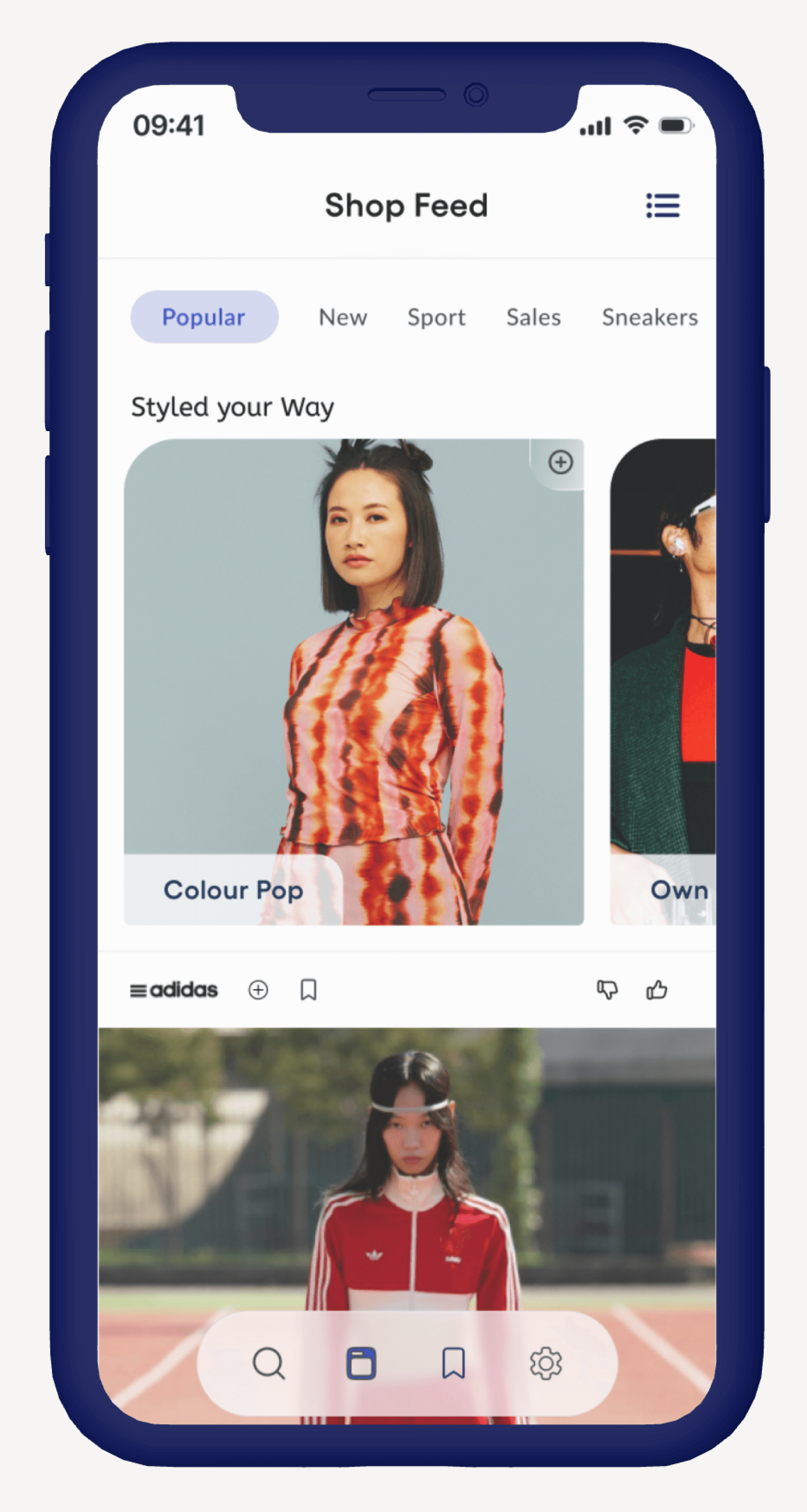 Soobu personalized feed